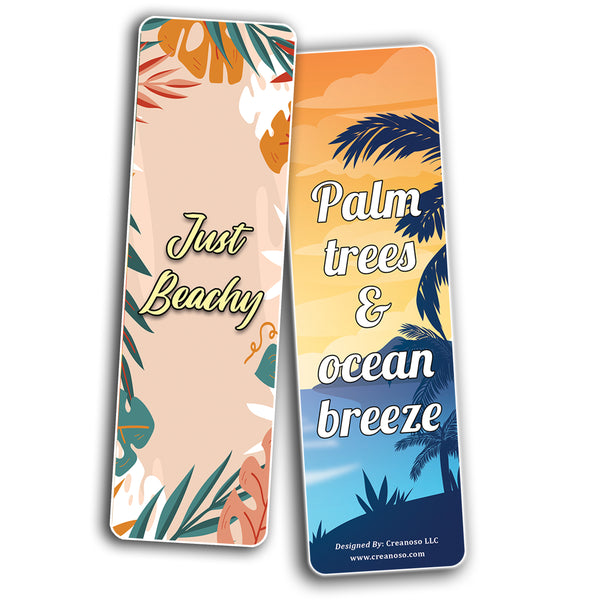 Summer themed bookmarks (5-Sets X 6 Cards)