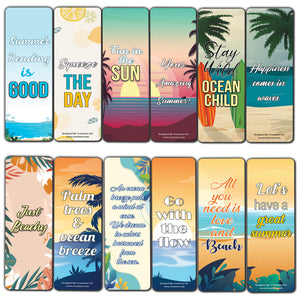 Summer themed bookmarks (5-Sets X 6 Cards)