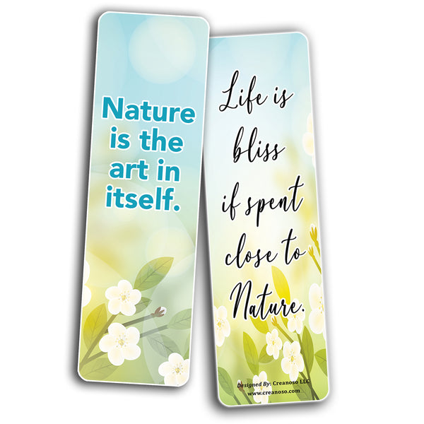 I love nature Bookmarks (5-Sets X 6 Cards)