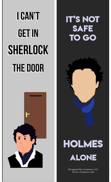 Creanoso Funny Bookmarks Series 3 - Movie Jokes - Funny and Cool Bookmarker Cards