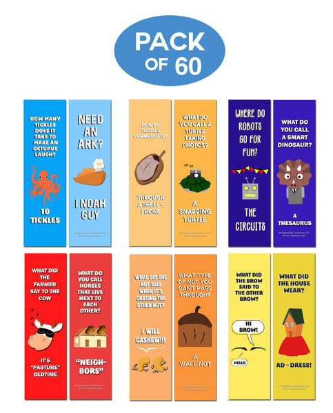 Creanoso Funny Bookmark Series 5 ÃƒÂ¢Ã¢â€šÂ¬Ã¢â‚¬Å“ Awesome Fun Book Reading Bookmarkers - Giveaways