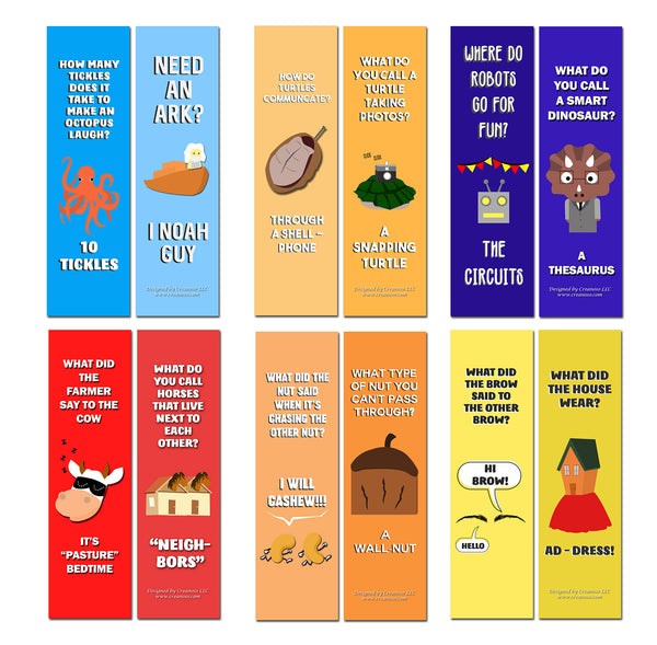 Creanoso Funny Bookmark Series 5 ÃƒÂ¢Ã¢â€šÂ¬Ã¢â‚¬Å“ Awesome Fun Book Reading Bookmarkers - Giveaways