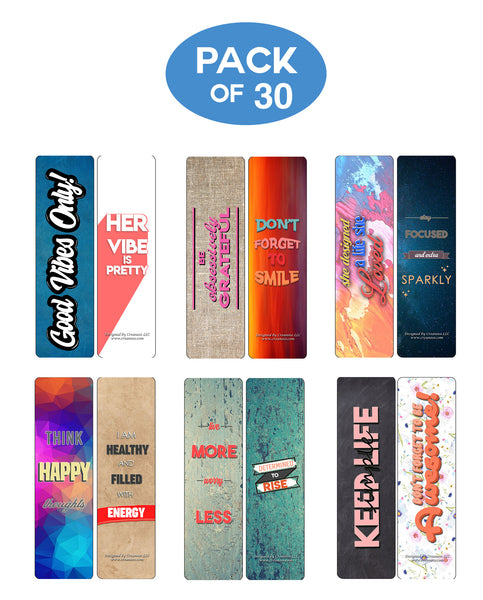 Creanoso She Designed A Life She Loved Bookmarks - Stocking Stuffers Premium Gift Set