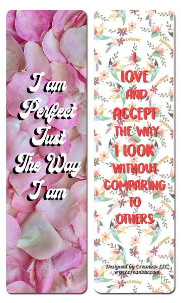 Creanoso Positive Encouragement Bookmarks - Positive Affirmations - Awesome Cards