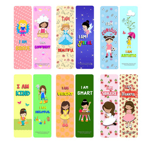 Creanoso Inspirational Cards Bookmarks for Girls - Confidence and Self Worth Building (60-Pack) - Perfect Gift Set Ã¢â‚¬â€œ Awesome Stocking Stuffers for Boys, Girls, Teens