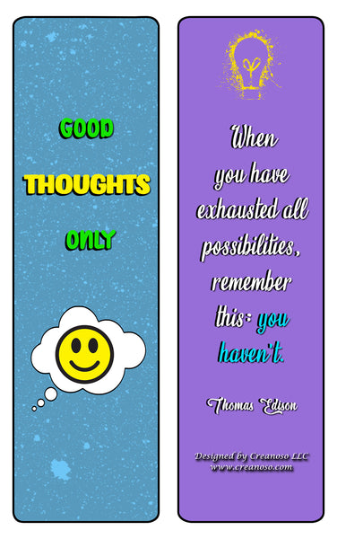 What Cancer Cannot Do Bookmarks Cards (60-Pack) - Positive Affirmations to Encourage Cancer Survivors and Family Members
