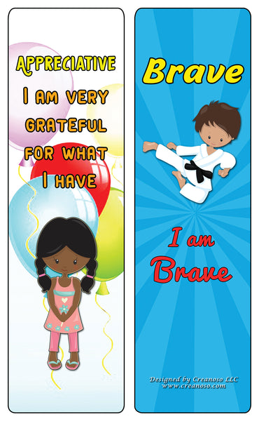 Creanoso Powerful Character Traits Bookmarks Series 1 - Premium Gift Set