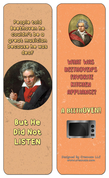 Creanoso Beethoven Jokes - Funny Premium Quality Gift Set