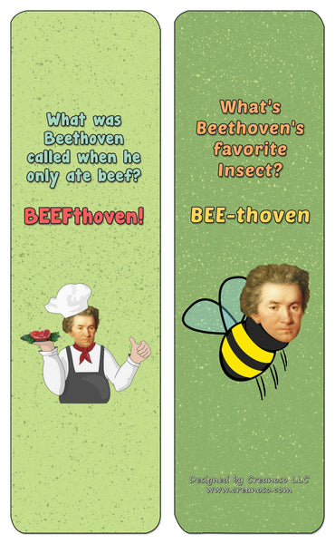 Creanoso Beethoven Jokes - Funny Premium Quality Gift Set