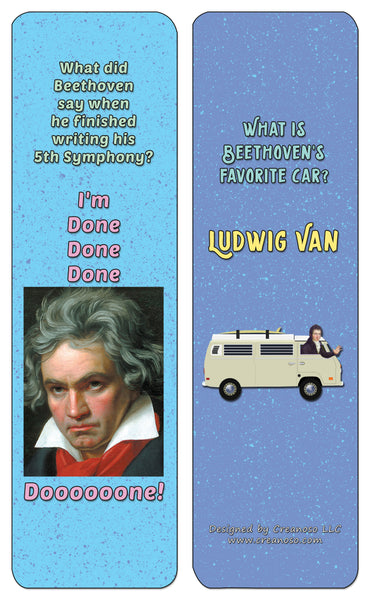 Creanoso Beethoven Jokes - Funny Premium Quality Gift Set