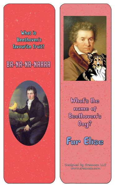 Creanoso Beethoven Jokes - Funny Premium Quality Gift Set