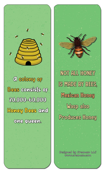 Creanoso Honey and Bee Bookmarks - Premium Gift Cards