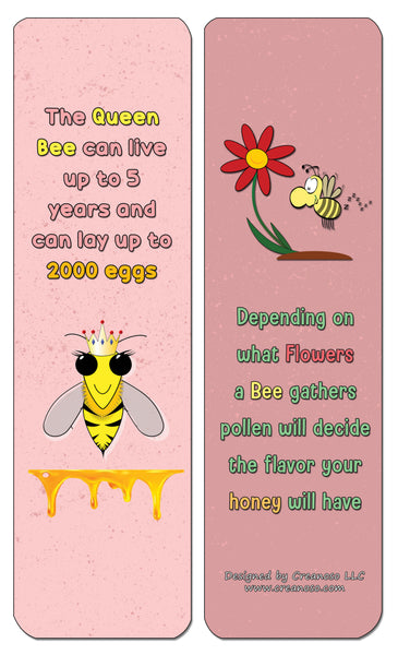 Creanoso Honey and Bee Bookmarks - Premium Gift Cards