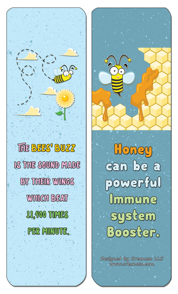 Creanoso Honey and Bee Bookmarks - Premium Gift Cards