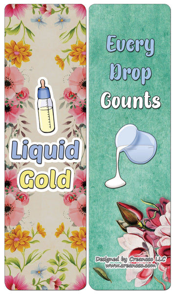 Creanoso Breastfeeding Cards (60-Pack) - Premium Quality Gift Ideas for Mothers, Teens, & Adults for All Occasions - Stocking Stuffers Party Favor & Giveaways