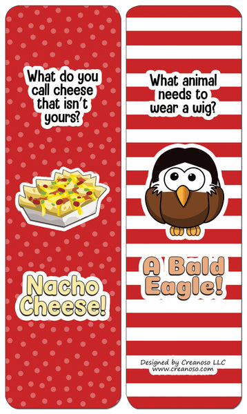 Creanoso Jokes for Kids Series Bookmarks Cards - Series 3 - Funny Gift Ideas and Stocking Stuffers
