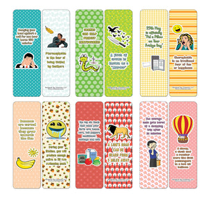Creanoso Funny Facts Bookmarks - Series 1 - Stocking Stuffers Premium Quality Gift Ideas - DIY Kit
