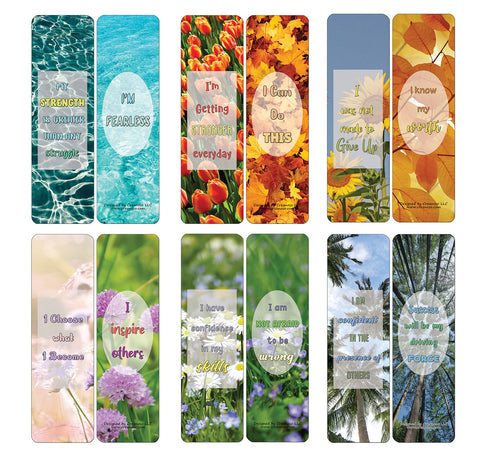 Creanoso Positive Affirmations Cards Series 1 (60-Pack) - Premium Quality Gift Ideas for Children, Teens, & Adults for All Occasions - Stocking Stuffers Party Favor & Giveaways