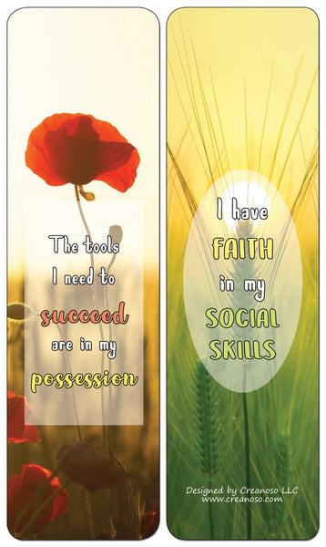 Creanoso Positive Affirmations Cards Series 3 - Amazing Stocking Stuffers and Class Incentives