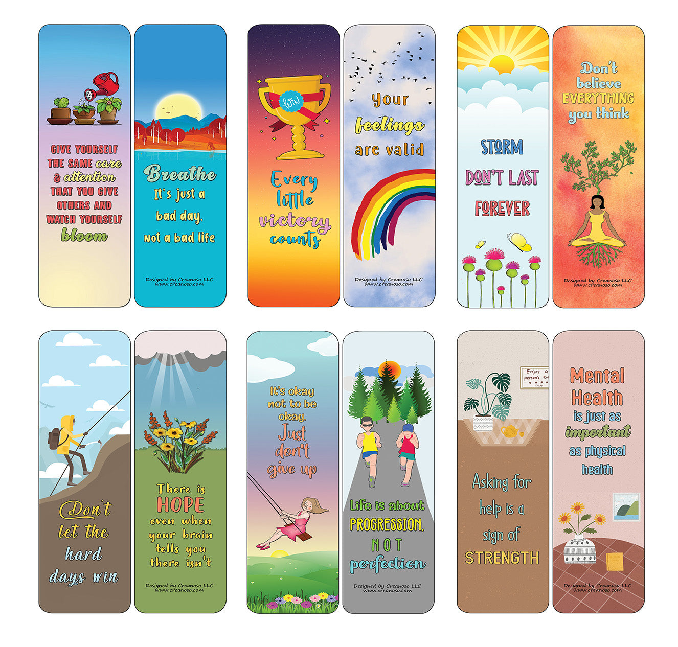 Creanoso Inspiring quotes for artists Bookmarks (30-Pack) - Great Stoc