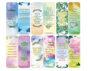 Creanoso Spanish Afirmaciones Positivas Bookmarks Cards Series 2 (60-Pack) - Para Tener ÃƒÂ©xito En El Amor - Premium Quality Gift Ideas for Children, Teens, & Adults for All Occasions