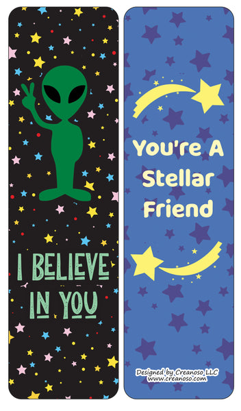 Motivating Space Puns Bookmarks (30-Packs)