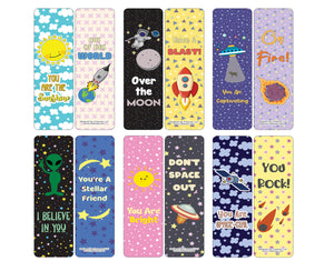 Motivating Space Puns Bookmarks (12-Packs)