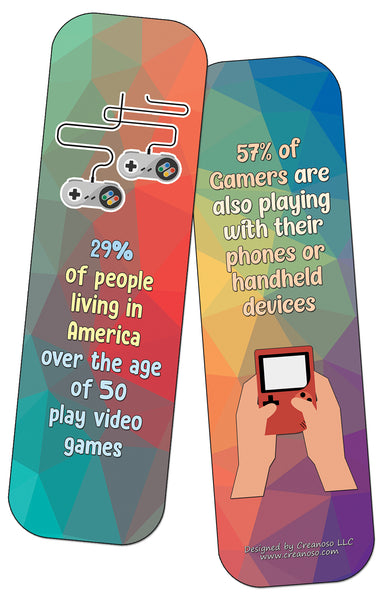 Gaming Facts Bookmarks (12-Packs)