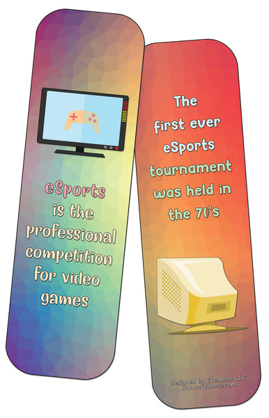 Gaming Facts Bookmarks (12-Packs)