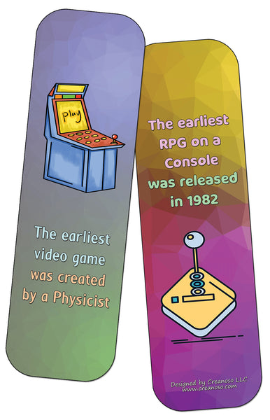 Gaming Facts Bookmarks (12-Packs)