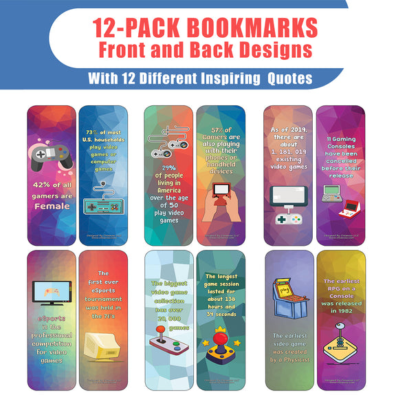 Gaming Facts Bookmarks (12-Packs)
