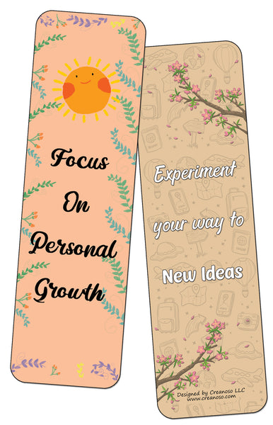 Motivational Bookmarks for Creatives (12-Packs)