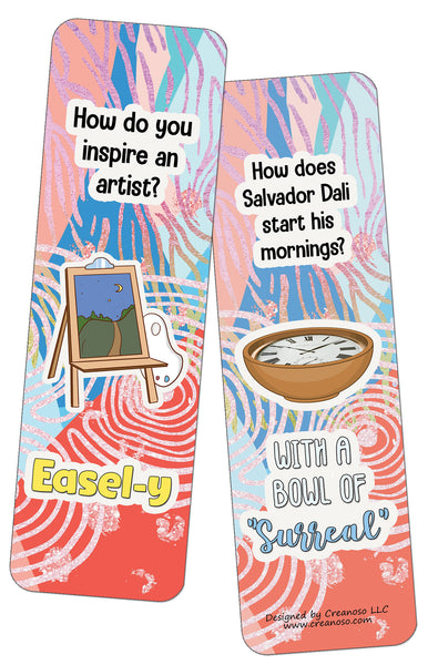 Funny Artist Jokes Bookmarks (60-Packs)
