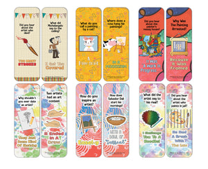 Funny Artist Jokes Bookmarks (60-Packs)