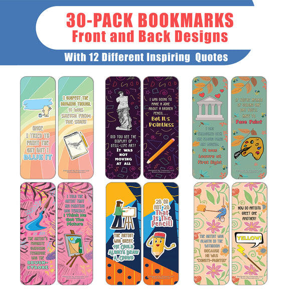 Awesome Art Puns (30-Packs)