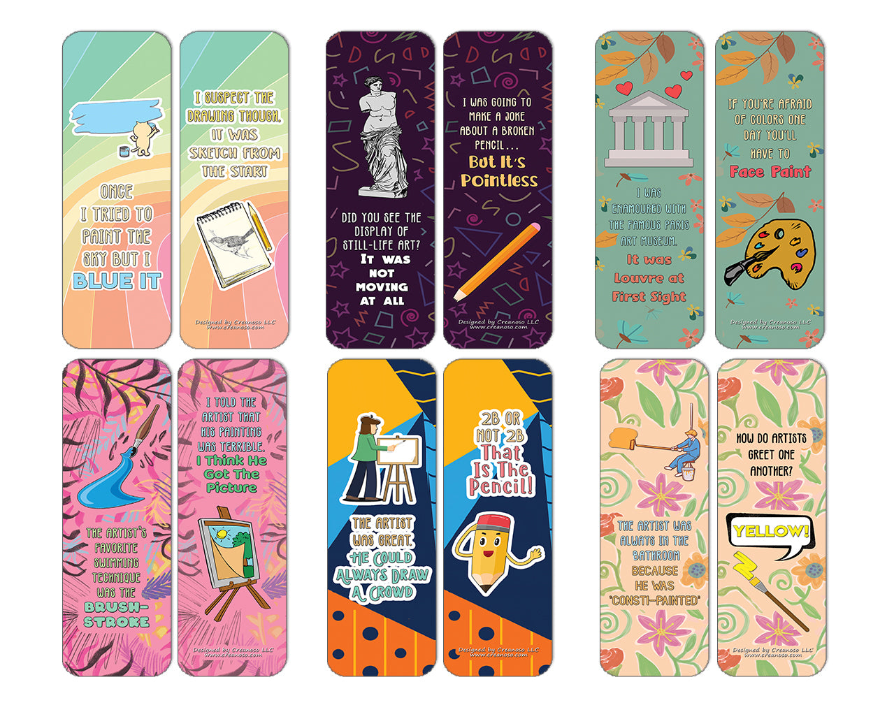 Awesome Art Puns (30-Packs)