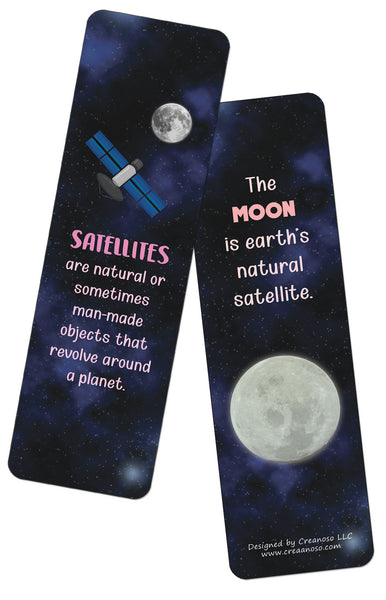 Creanoso Celestial Bodies and Facts (12-Pack) - Stocking Stuffers Premium Quality Gift Ideas for Children, Teens, & Adults - Corporate Giveaways & Party Favors