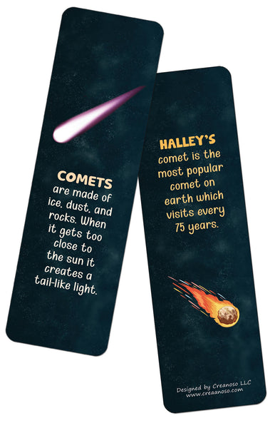 Creanoso Celestial Bodies and Facts (12-Pack) - Stocking Stuffers Premium Quality Gift Ideas for Children, Teens, & Adults - Corporate Giveaways & Party Favors