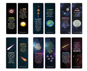 Creanoso Celestial Bodies and Facts (30-Pack) - Classroom Reward Incentives for Students and Children - Stocking Stuffers Party Favors & Giveaways for Teens & Adults