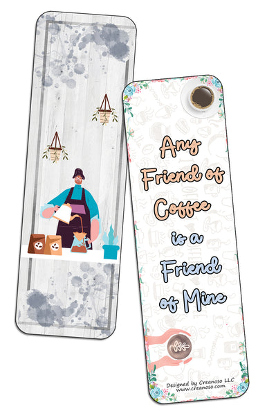 Funny Barista Quotes Bookmarks (5-Sets X 6 Cards)