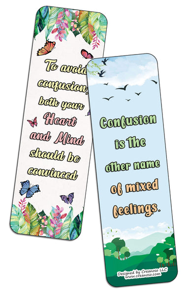 Encouraging Quotes During Time of Confusion (10-Sets X 6 Cards)