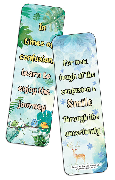 Encouraging Quotes During Time of Confusion (2-Sets X 6 Cards)