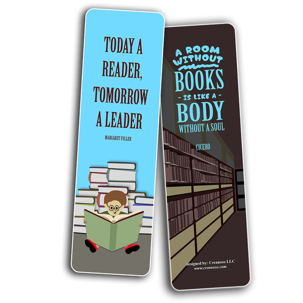 I Love Reading Bookmarks -  Stocking Stuffers Gift for Boys & Girls, Teens - Book Reading Rewards Gifts Incentive