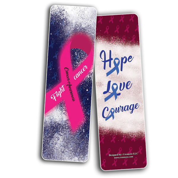 Cancer Awareness Cards ÃƒÂ¢Ã¢â€šÂ¬Ã¢â‚¬Å“ Awesome Book Page Marker Clip Set ÃƒÂ¢Ã¢â€šÂ¬Ã¢â‚¬Å“ Premium Gift for Boys & Girls, Children, Parents
