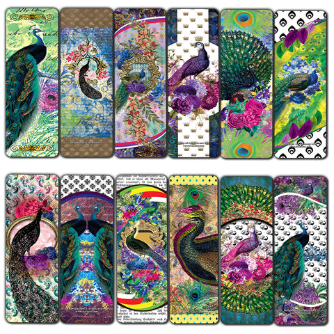 Peacock Bookmark Cards ÃƒÆ’Ã‚Â¢ÃƒÂ¢Ã¢â‚¬Å¡Ã‚Â¬ÃƒÂ¢Ã¢â€šÂ¬Ã…â€œ Awesome Book Page Marker Clip Set ÃƒÆ’Ã‚Â¢ÃƒÂ¢Ã¢â‚¬Å¡Ã‚Â¬ÃƒÂ¢Ã¢â€šÂ¬Ã…â€œ Premium Gift for Boys & Girls, Children, Parents