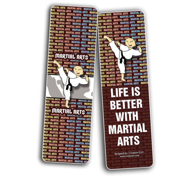 Creanoso Martial Arts Kung Fu Cards - Unique Stocking Stuffers Gifts for Kids