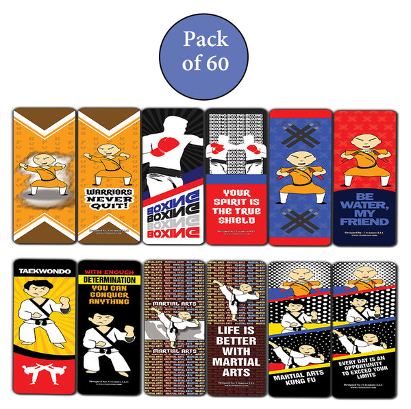 Creanoso Martial Arts Kung Fu Cards - Unique Stocking Stuffers Gifts for Kids