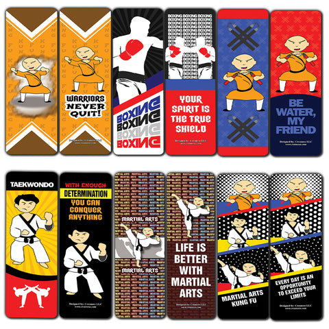 Creanoso Martial Arts Kung Fu Cards - Unique Stocking Stuffers Gifts for Kids