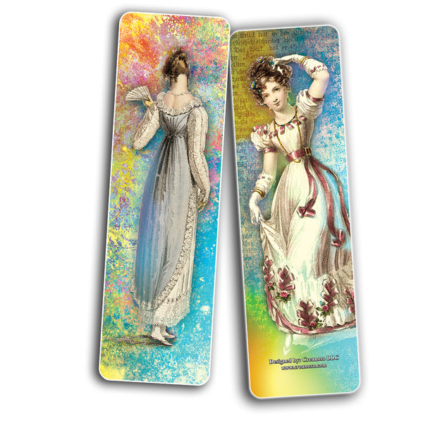 Fashion Plates Bookmark Cards (60-Pack) Ackermann Bookmarker Cards Bulk Set Ã¢â‚¬â€œ Premium Gift for Campers, Hikers, Men & Women, Adults Ã¢â‚¬â€œ Premium Giveaway Ideas
