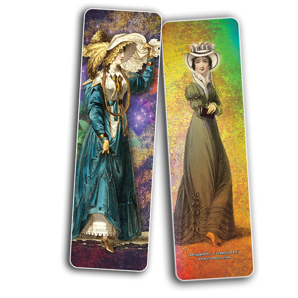 Fashion Plates Bookmark Cards ÃƒÂ¢Ã¢â€šÂ¬Ã¢â‚¬Å“ Awesome Book Page Marker Clip Set ÃƒÂ¢Ã¢â€šÂ¬Ã¢â‚¬Å“ Premium Gift for Boys & Girls, Children, Parents